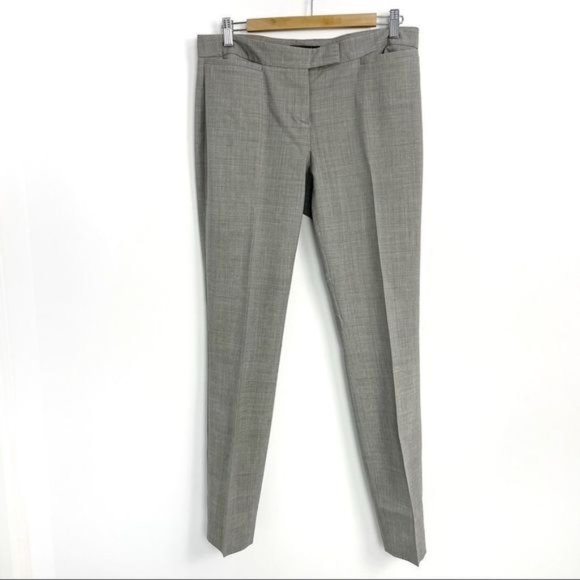 Theory wool blend slim fit cigarette pants - Picture 1 of 7